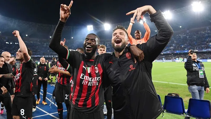 Milan trở lại một trận bán kết Champions League sau lần đăng quang cuối cùng vào năm 2007.