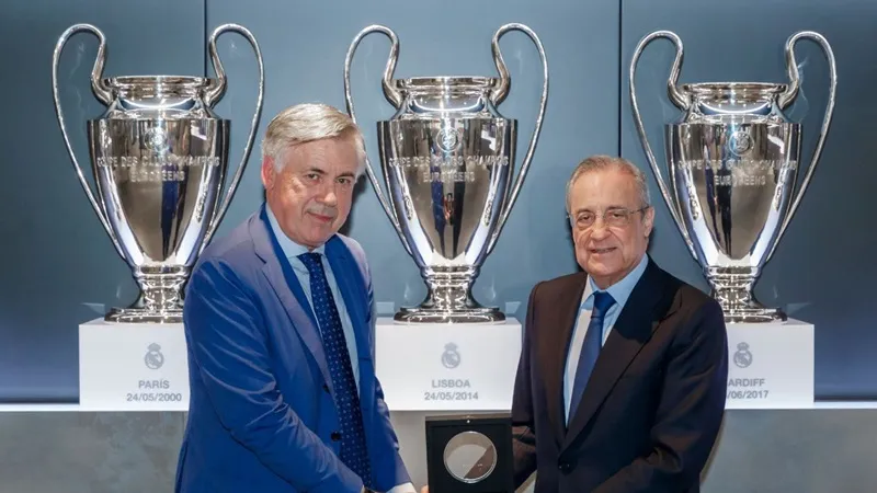 Chủ tịch Florentino Perez khẳng định HLV Carlo Ancelotti ở lại ít nhất cho đến khi hợp đồng kết thúc vào năm 2024.