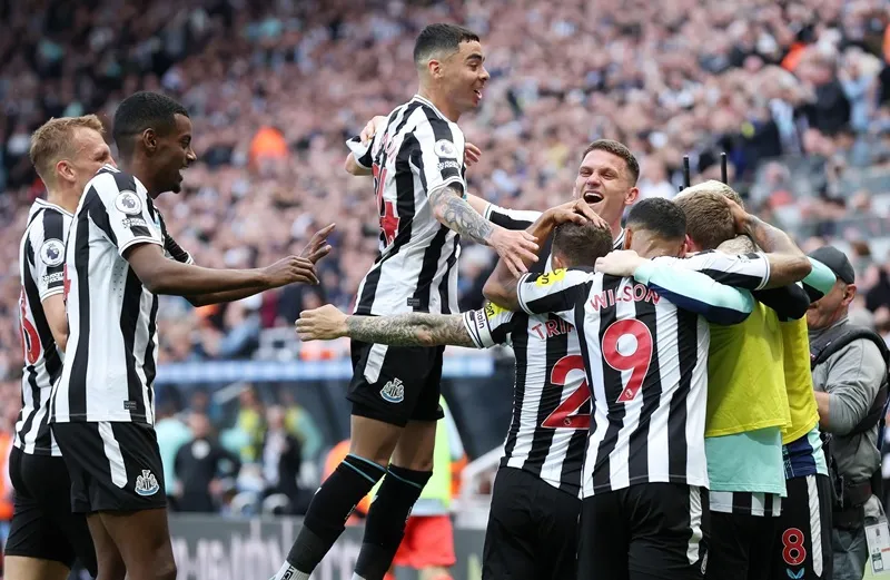 Newcastle gần đảm bảo suất Champions League khi hủy diệt Brighton.