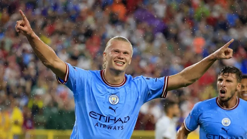 HLV Lampard thừa nhận không bất ngờ với những gì Erling Haaland đang thể hiện.