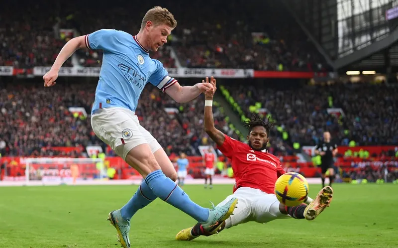 Fred và đồng đội đã đánh bại Man.City một lần ở mùa này.