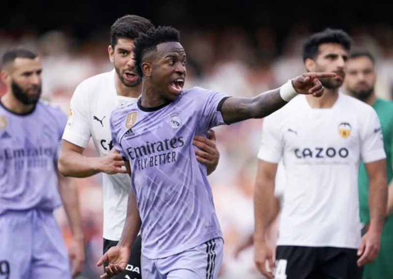 Tiền đạo Vinicius Junior được xác án treo giò, xác nhận bị lạm dụng