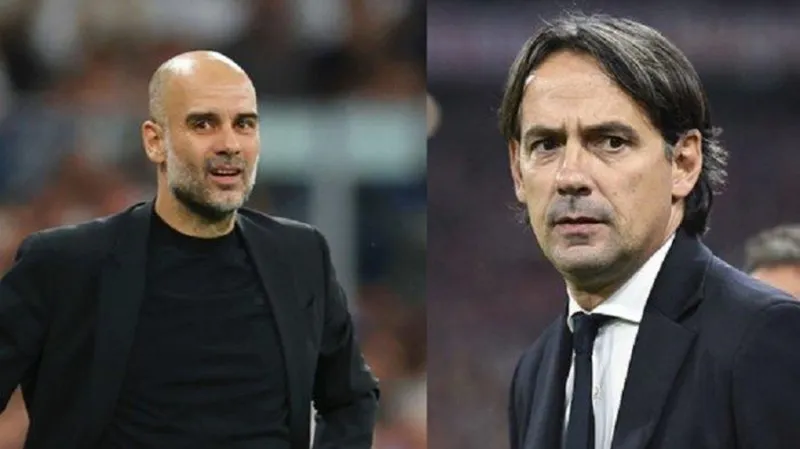 HLV Simone Inzaghi bày tỏ sự ngưỡng mộ đối với đồng nghiệp Pep Guardiola.