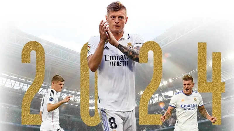 Tiền vệ Toni Kroos đã đồng ý gia hạn hợp đồng thêm một năm tại Real Madrid.