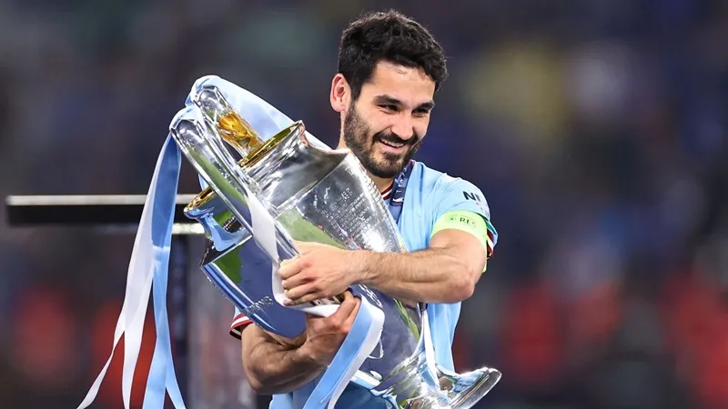 Gundogan rời Man.City trong tư cách là cầu thủ thành công nhất lịch sử CLB.