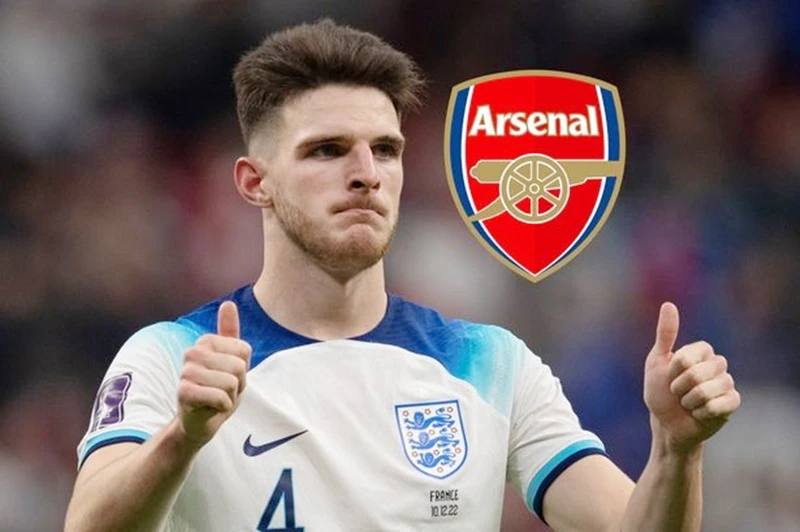 Arsenal một lần nữa “xuống nước” trước West Ham trong vụ Declan Rice.