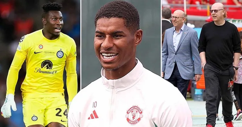 Man.United chính thức có thủ môn Andre Onana, và gia hạn 5 năm với tiền đạo Marcus Rashford.