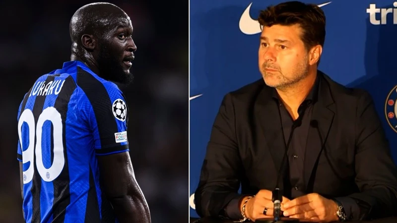 HLV Mauricio Pochettino hy vọng Romelu Lukaku sẽ kịp rời Chelsea vào mùa hè này.