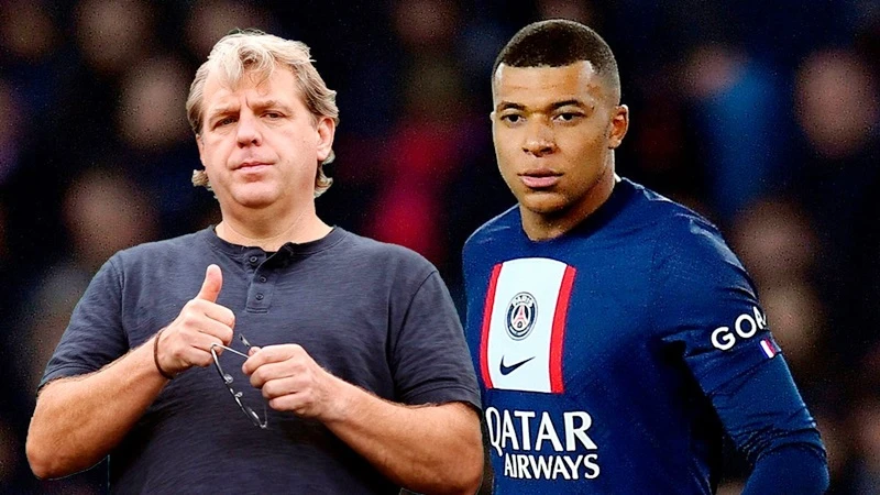 Ông chủ Todd Boehly của Chelsea liệu sẵn sàng đẩy mạnh nỗ lực có Kylian Mbappe?