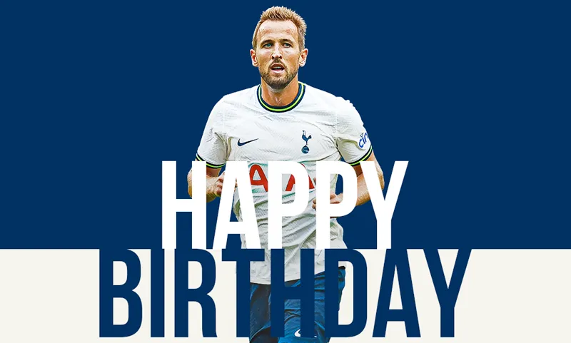 Hôm nay tiền đạo Harry Kane sẽ đánh dấu sinh nhật thứ 30 của anh.