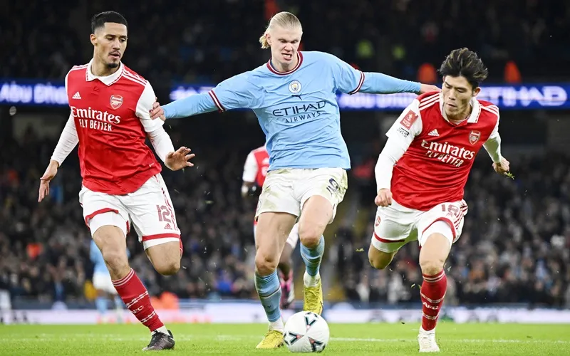 Man.City đã 8 lần liên tiếp Arsenal kể từ trận bán kết FA Cup 2019-20 tại Wembley.