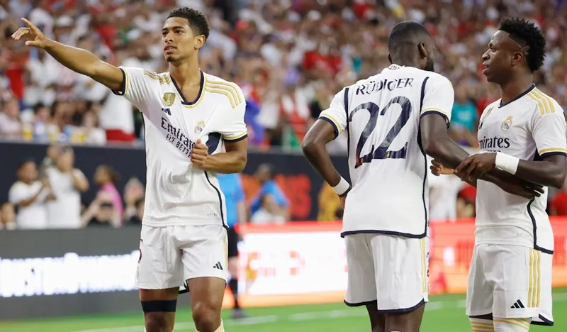 Sức sáng tạo và năng lực ghi bàn tốt của Jude Bellingham cũng là sự hỗ trợ quan trọng. Sức sáng tạo và năng lực ghi bàn tốt của Jude Bellingham cũng là sự hỗ trợ quan trọng.