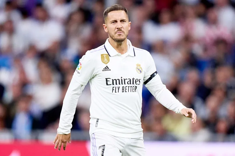 Eden Hazard trớ trêu phải kết thúc sự nghiệp đỉnh cao sau khi gia nhập điểm đến mơ ước Real Madrid.