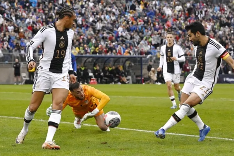 Ilkay Gundogan ghi bàn gỡ hòa khởi đầu giúp tuyển Đức ngược dòng thắng 3-1 tại Mỹ.