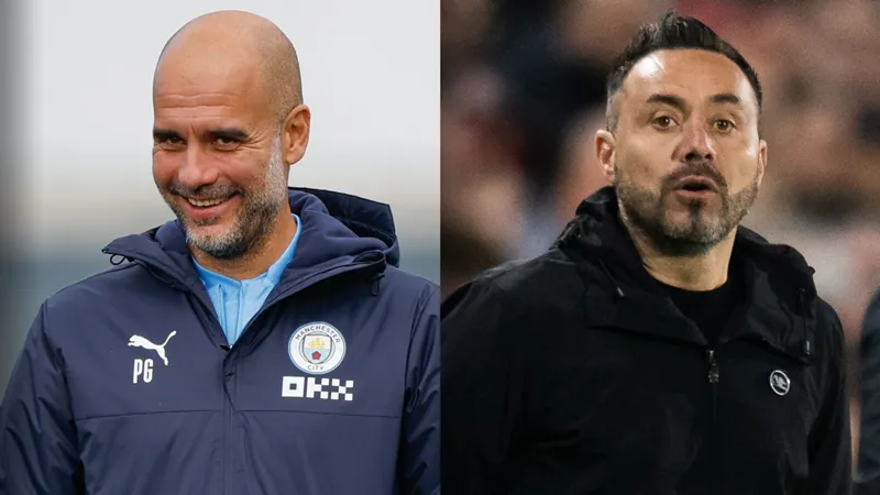 HLV Pep Guardiola không nhớ từng “tiến cử” Roberto De Zerbi sẽ thay mình ở Man.City.
