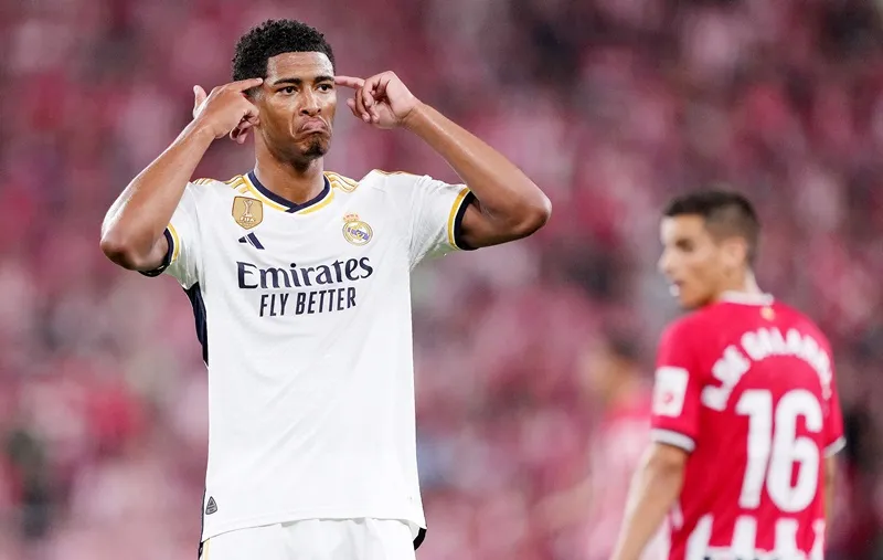 Jude Bellingham một lần nữa trở thành tâm điểm của hàng công Real Madrid đang chơi thăng hoa.
