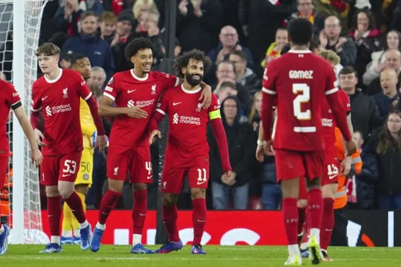 Liverpool đã kiểm soát hoàn toàn bảng đấu của mình bằng cách đánh bại Toulouse 5-1.