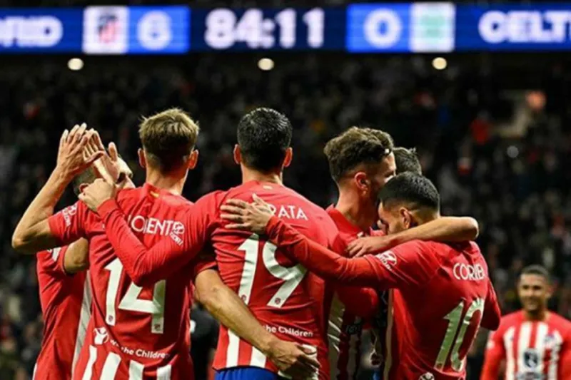 Atletico Madrid thắng Celtic 6-0 và ghi chiến thắng đậm nhất ở cúp châu Âu kể từ năm 1958.
