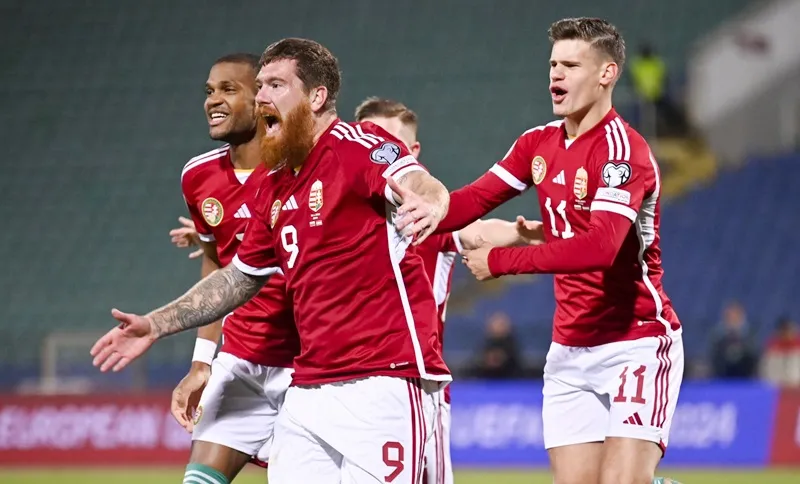 Hungary đảm bảo vị trí của mình tại vòng chung kết ở Đức khi hòa 2-2 tại Bulgaria.