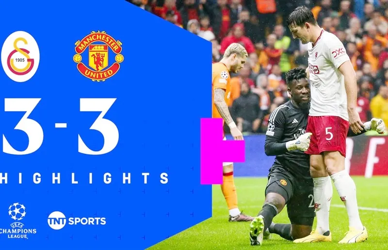 Với Andre Onana trong khung thành, lần đầu tiên Man.United để thủng lưới nhiều như thế ở vòng bảng Champions League. Với Andre Onana trong khung thành, lần đầu tiên Man.United để thủng lưới nhiều như thế ở vòng bảng Champions League.