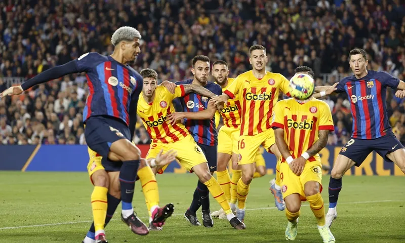 Girona cầm hòa 0-0 trên sân Barcelona ở mùa giải vừa qua. barcelona-6879.jpg