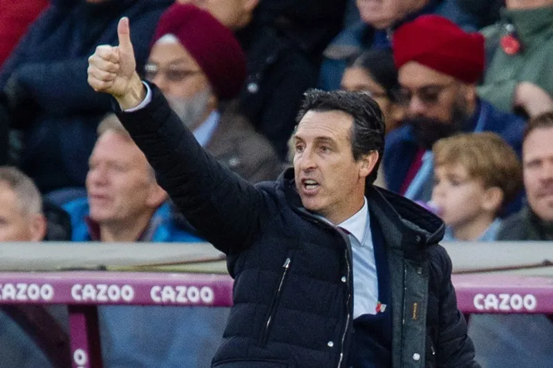 HLV Unai Emery thừa nhận Aston Villa đang hướng đích nhắm là một vị trí trong tốp 4.