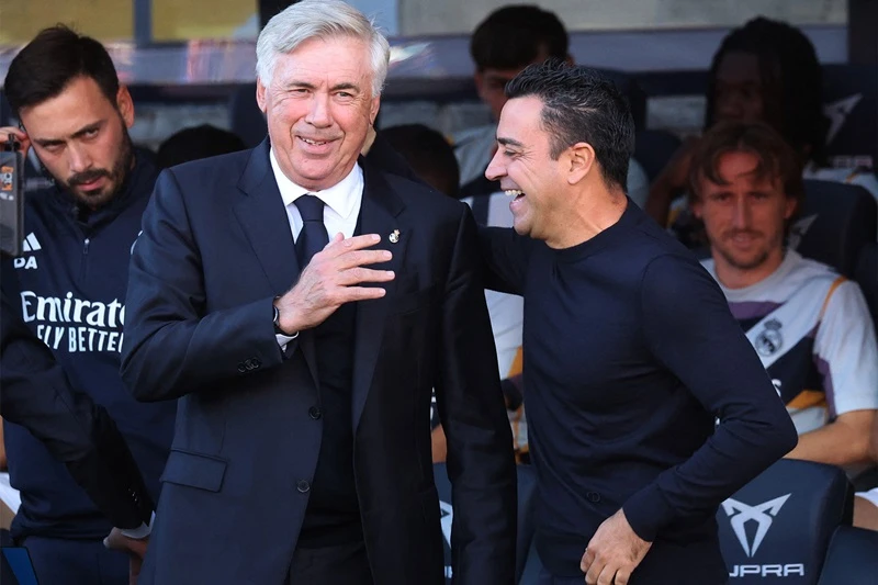 HLV Xavi tỏ ra tự tin và sẵn sàng để gặp lại đội bóng do Carlo Ancelotti dẫn dắt.