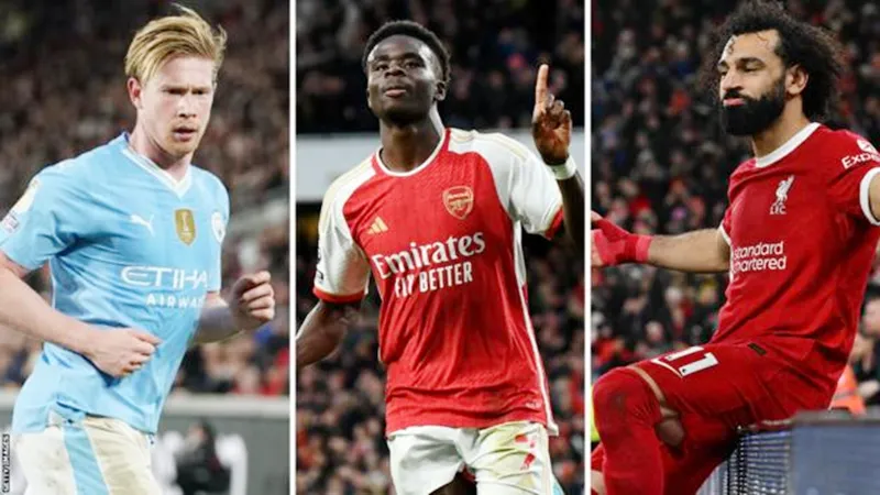 Cuộc đua danh hiệu Premier League hấp dẫn nhất trong nhiều năm đã hình thành trước 15 vòng đấu cuối.