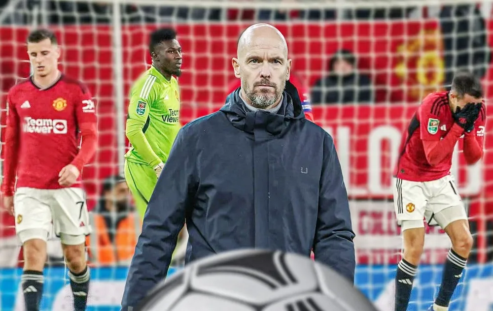 Tương lai HLV Erik ten Hag bấp bênh hơn sau hàng loạt thất bại đáng xấu hổ.
