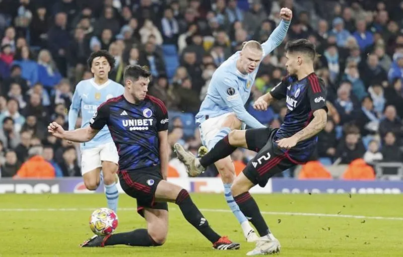 HLV Pep Guardiola hài lòng với phong độ tốt của Man.City và Erling Haaland đã ghi bàn sung mãn trở lại. manchester-city1-8171.jpg