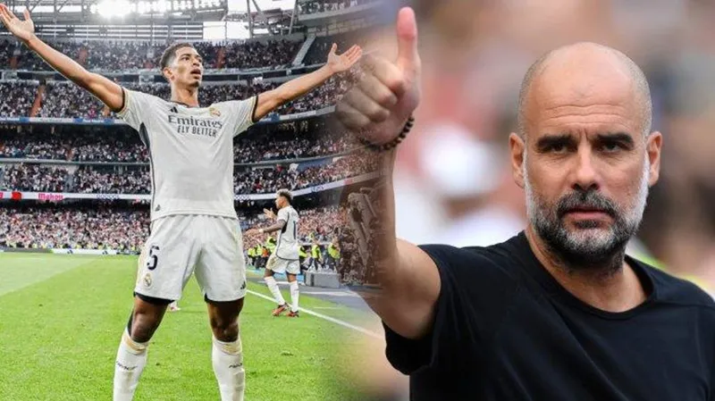HLV Pep Guardiola tin rằng Real Madrid đã mạnh hơn nhiều nhờ tác động của Jude Bellingham.