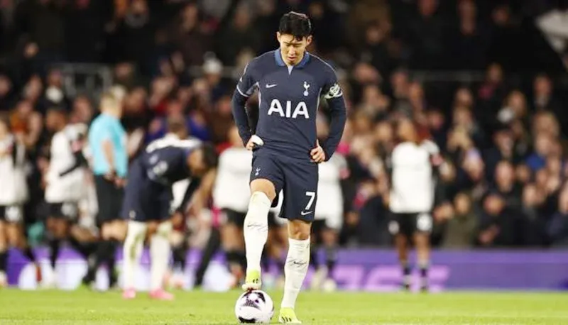 Đội trưởng Son Heung-Min thất vọng về màn trình diễn của Tottenham. son-heung-min-7614.jpg