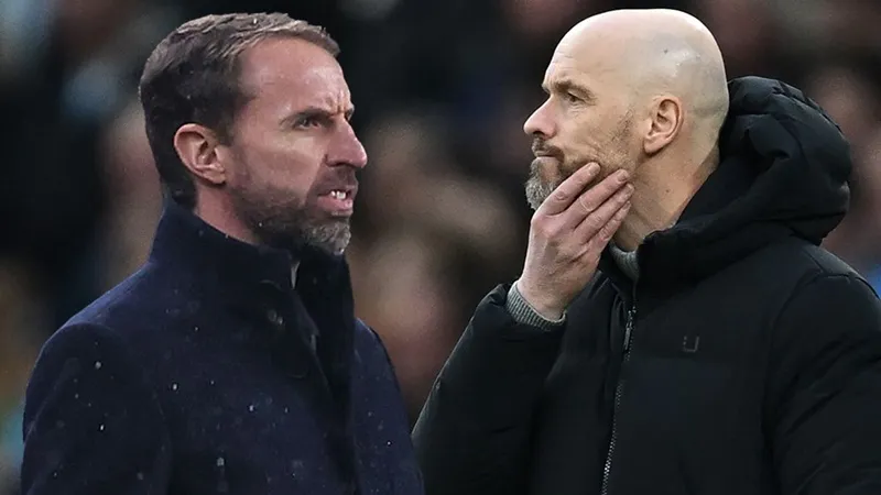 HLV Erik ten Hag tuyên bố không quan tâm đến những liên kết về Gareth Southgate.