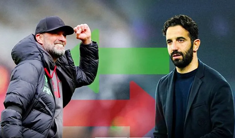 HLV Ruben Amorim được cho là ứng cử viên thay thế Jurgen Klopp dẫn dắt Liverpool.
