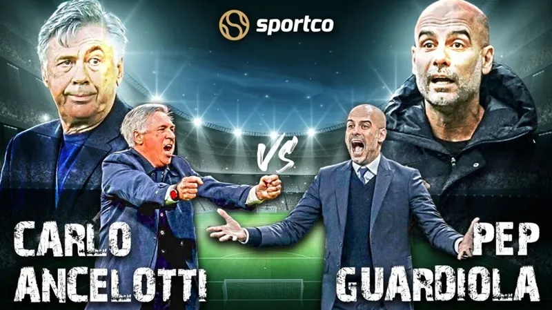 Carlo Ancelotti và Pep Guardiola lại đối mặt nhau ở cặp đấu mà đội thắng đều đăng quang ở 2 mùa trước đó. Germany.jpg