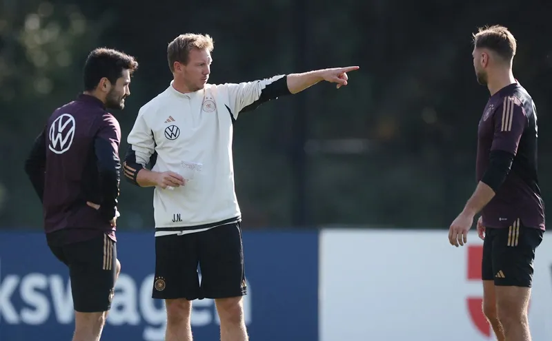 HLV Nagelsmann dần hoàn thiện tuyển Đức sau các chiến thắng trước Pháp và Hà Lan. Germany1.jpg