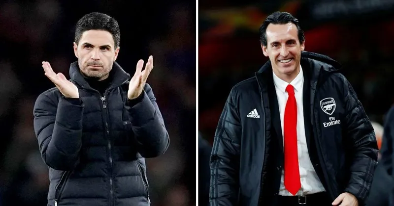 HLV Mikel Arteta không ngại bày tỏ sự ngưỡng mộ tài năng của đồng hương Unai Emery.