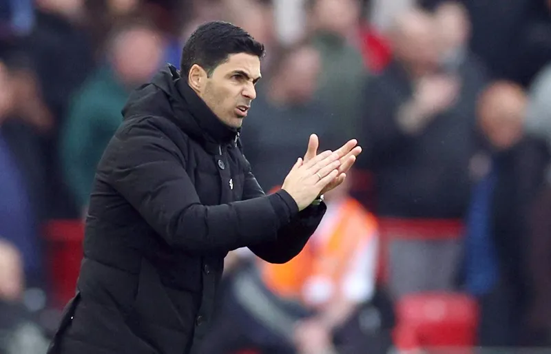 HLV Mikel Arteta thừa nhận Man.City đang ở vị thế không thể bàn cãi để hướng đến chức vô địch.