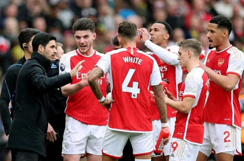 Arsenal có cơ hội giành suất cuối của châu Âu nhưng chỉ khi họ vô địch Champions League năm nay. Arsenal.jpg
