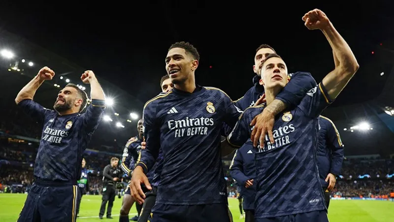 Đây là lần thứ 6 Real Madrid loại đương kim vô địch trong các trận đấu loại trực tiếp. Real Madrid1.jpg