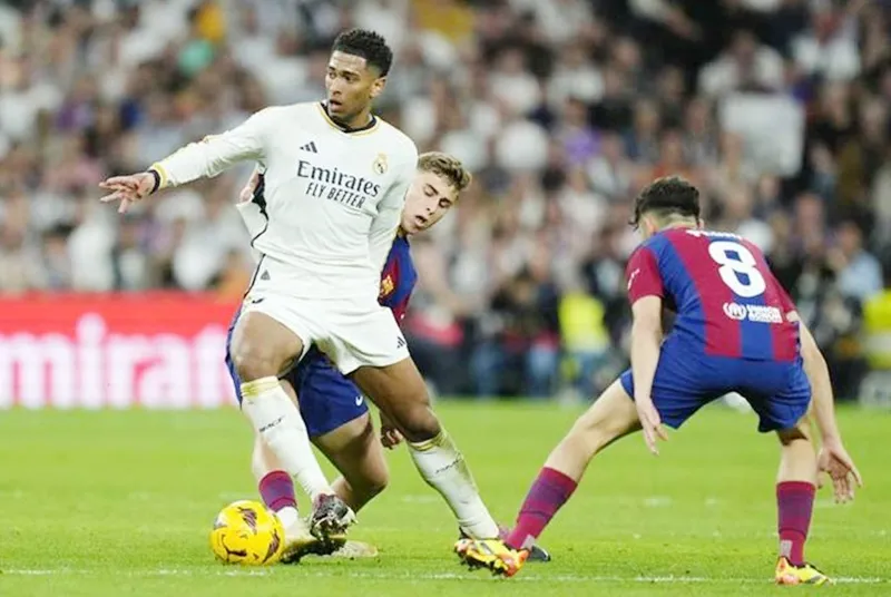 Bellingham có khả năng cũng chính là người quyết định danh hiệu La Liga mùa giải này. Jude Bellingham1.jpg