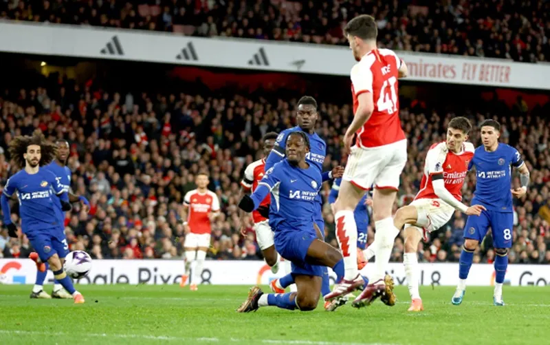 Chelsea phải chịu thất bại đậm nhất từ trước đến nay trước Arsenal trên mọi đấu trường. Chelsea.jpg