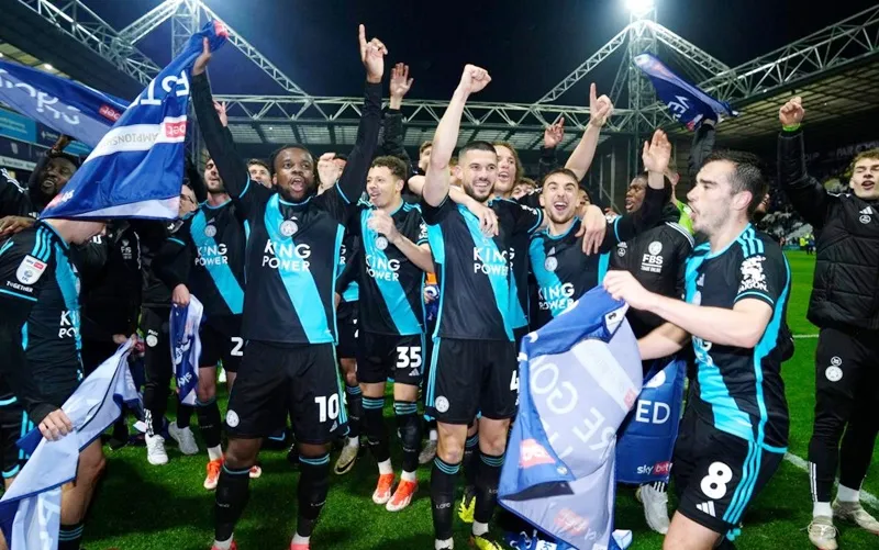 Leicester vô địch Championship lần thứ hai sau 10 năm. Leicester.jpg