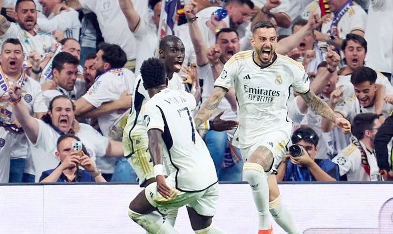 Tiền đạo dự bị Joselu sắm vai người hùng giúp Real Madrid ngược dòng gay cấn đánh bại Bayern Munich 2-1.