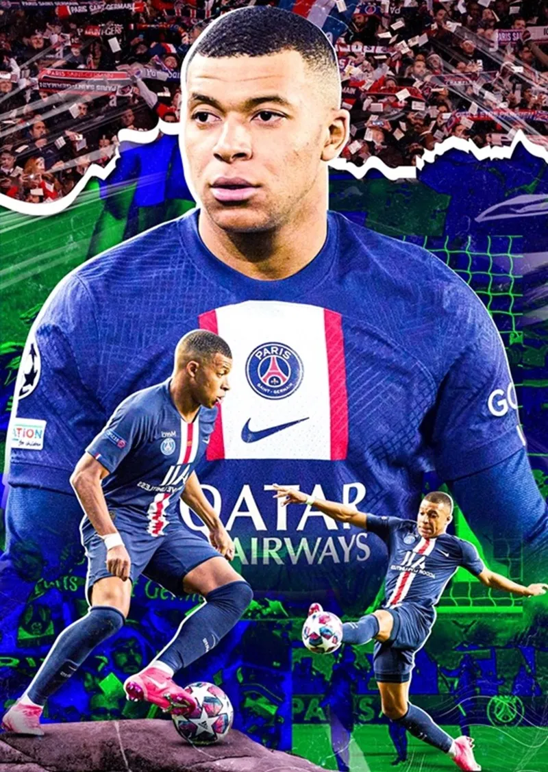 PSG đã cố xây dựng đội bóng lấy Mbappe làm trung tâm nhưng không thành công. Kylian Mbappe 1.jpg