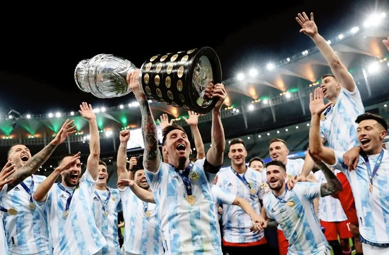 Lionel Messi và đồng đội ở tuyển Argentina đang là nhà đương kim vô địch.