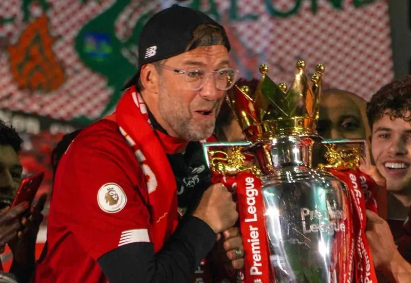 HLV Klopp và thành tựu lớn nhất giúp Liverpool giành danh hiệu vô địch Anh đầu tiên sau 30 năm. Jürgen Klopp1.jpg