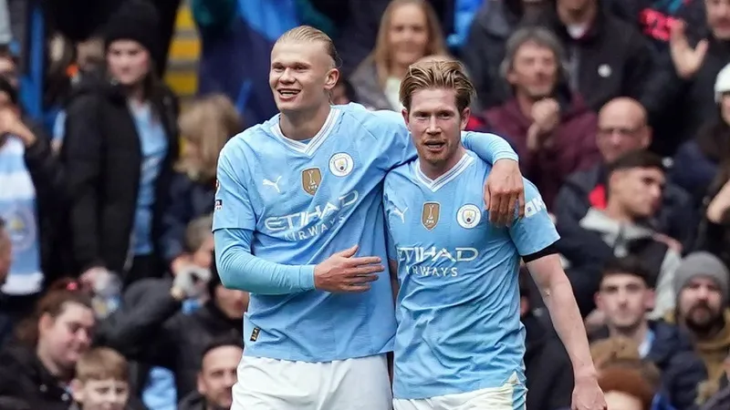 Erling Haaland và Kevin De Bruyne luôn là nhân tố quan trọng nhất trong thành công của Man.City.