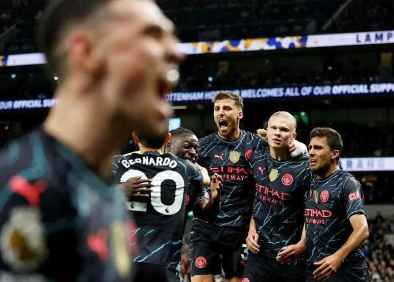 Chiến thắng ở Tottenham hôm giữa tuần cho thấy bản lĩnh của đội hình Man.City rất ấn tượng. Pep Guardiola1.jpg