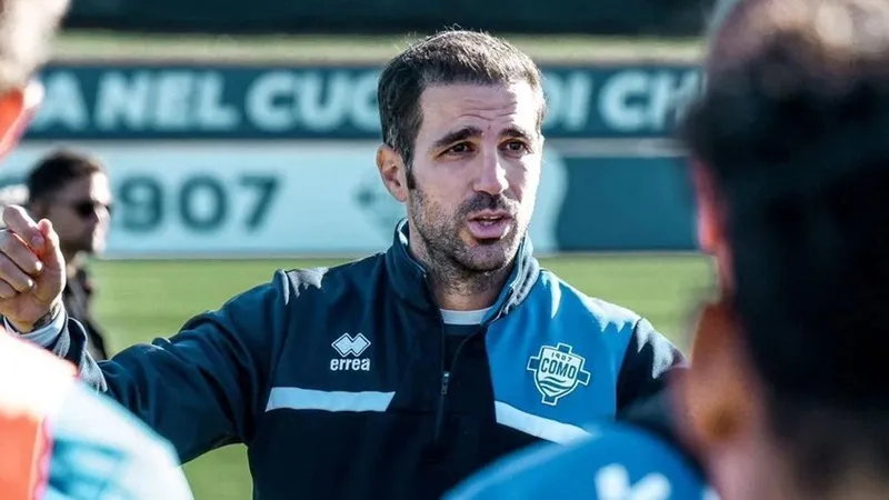 Cesc Fabregas khởi đầu vai trò HLV khá tốt khi góp phần giúp Como thăng hạng lên Serie A. Cesc Fabregas.jpg